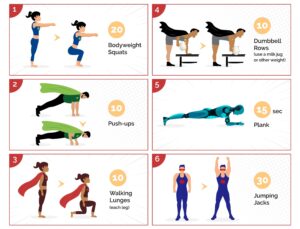 Fitness tips for beginners at home