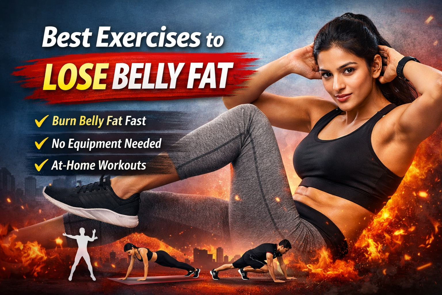 Best exercises to lose belly fat