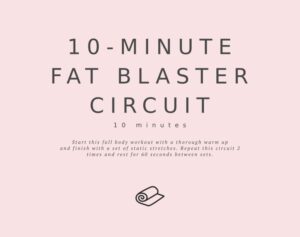 Fat-burning workouts at home