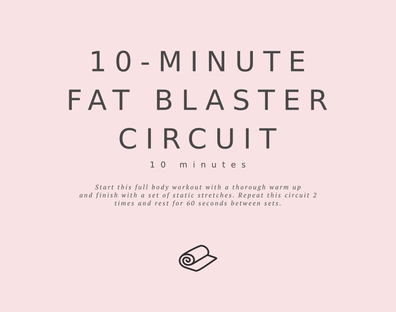 Fat-burning workouts at home