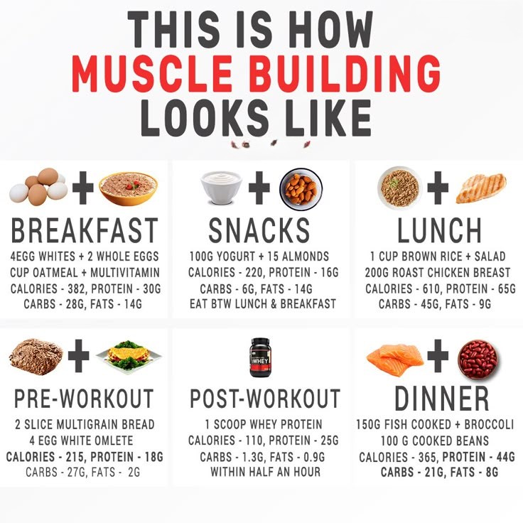 Diet plan for muscle gain
