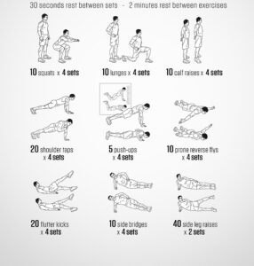 Full-body workout for busy people