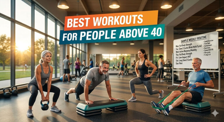 Best Workouts for People Above 40